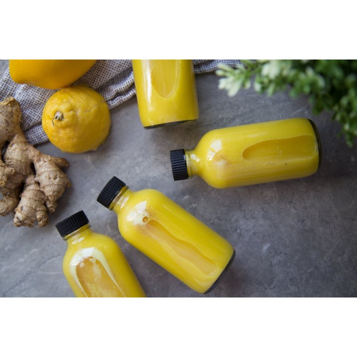 Shot de gingembre curcuma - 50ml - Pack de 6 bouteilles